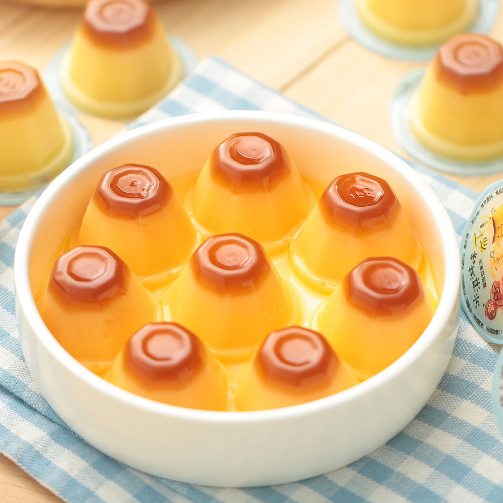 果冻台湾进口新巧风冰冰淇淋布丁儿童办公室零食果冻