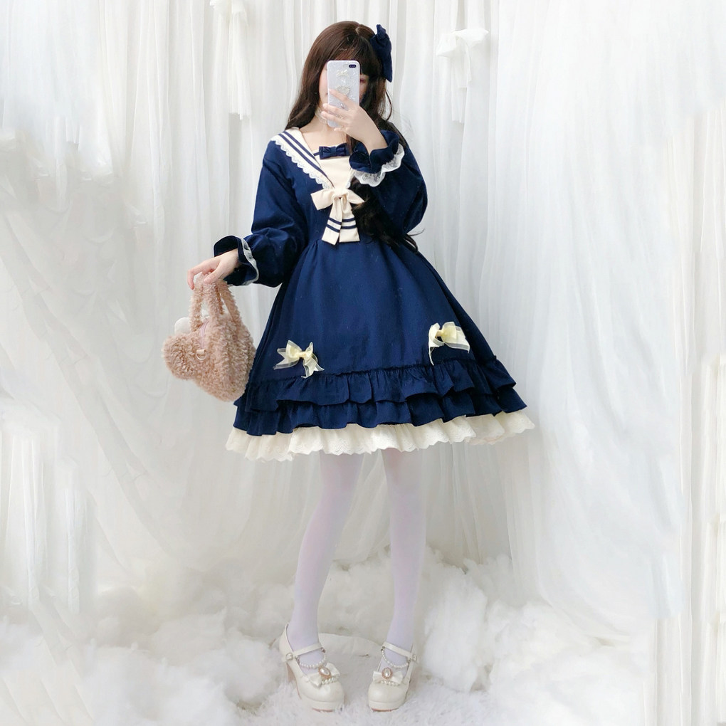 花嫁lolita裙子正版萝莉塔公主lo裙娘学生洛丽塔连衣裙