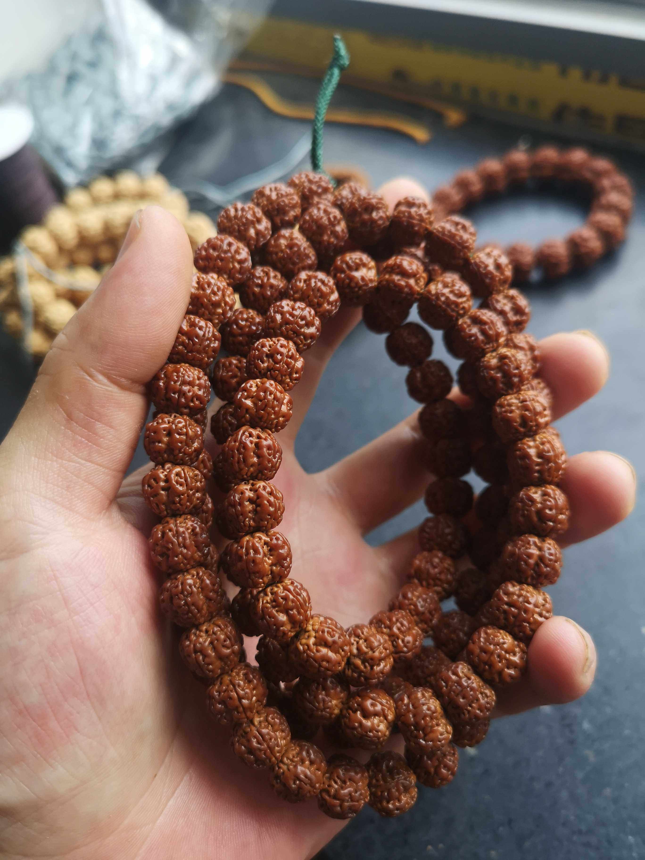 大小金刚菩提蜂王佛罗索布花王树王树神霸王龙花仙手串手链