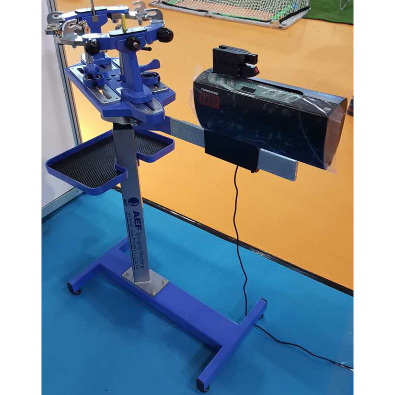 亿乐3000网球拍羽毛球拍穿线机美国电脑拉线机头网球穿线机及配件