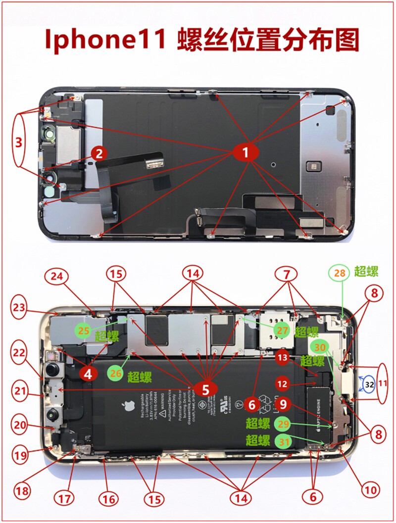 拯救你的苹果手机,这套主板配件真的太好用了