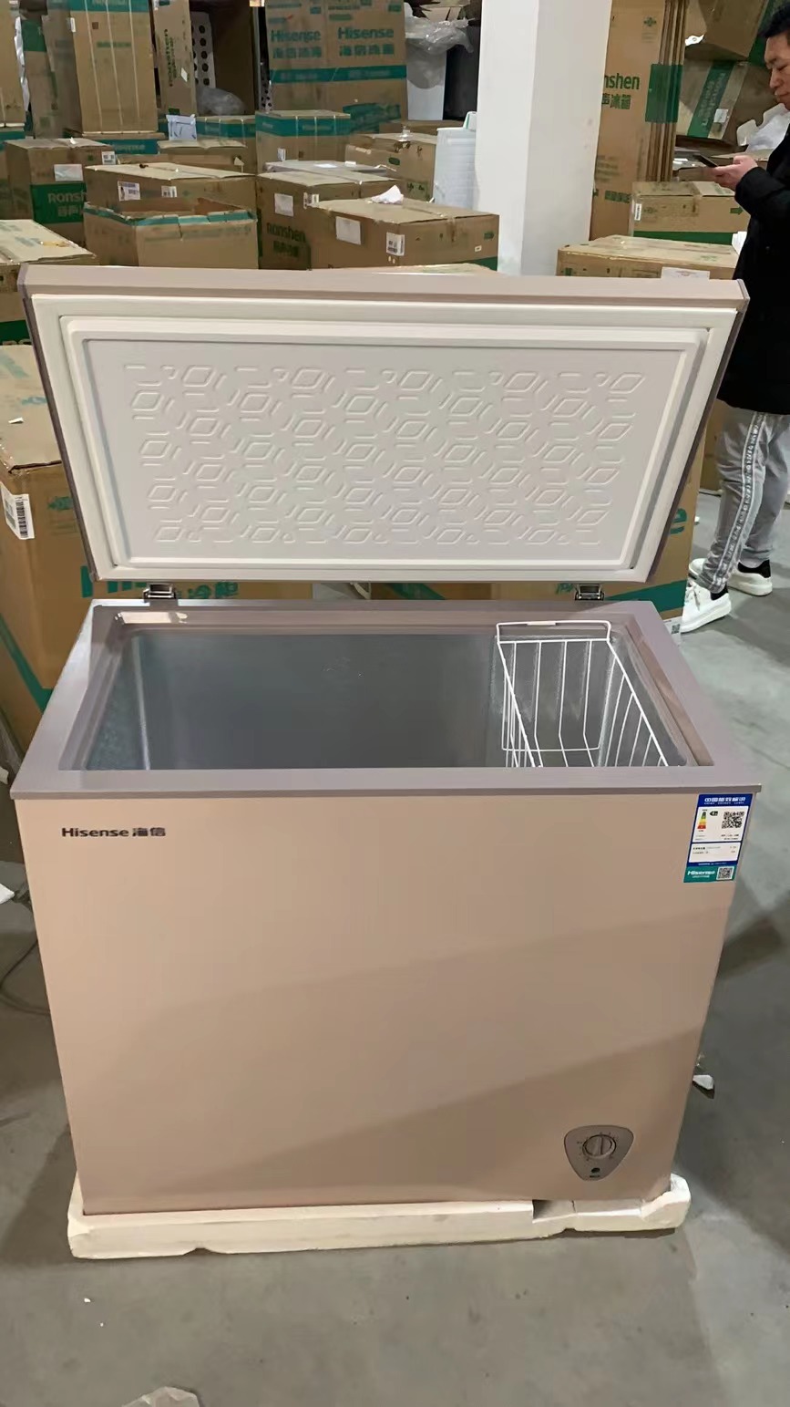 hisense海信bdbc203nud冰柜冷柜冷藏柜冷冻203升节能卧式冷柜
