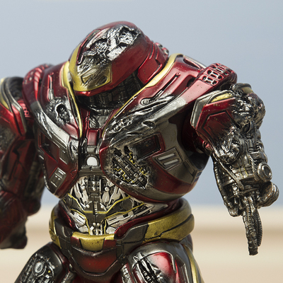 漫威复仇者联盟4绿巨人反浩克反灭霸严重战损版手办模型收藏摆件