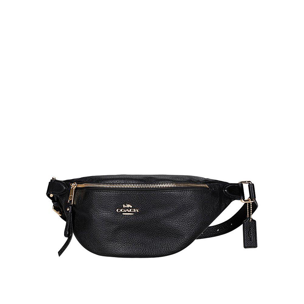 香港直发coach蔻驰女士腰包f48738imblk女士包袋