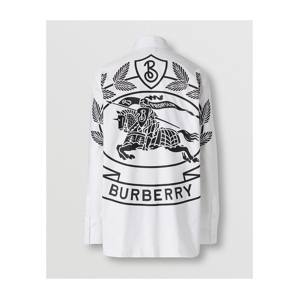 burberry马术骑士印花衬衫80584731衬衫