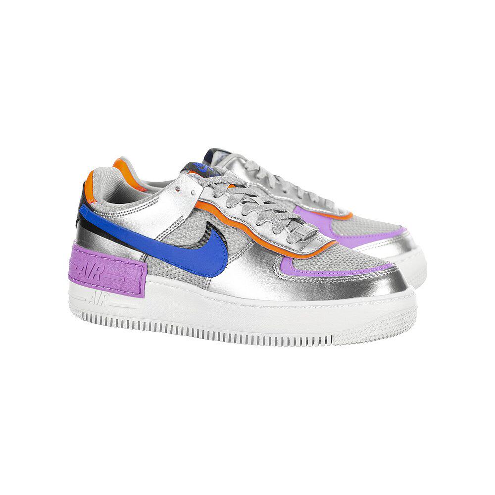 美国直邮nikeairforce1银蓝女款耐克af1空军一号板鞋