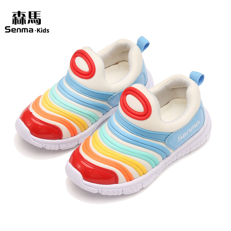 森马儿童鞋子2020新款春秋男童运动鞋毛毛虫宝宝运动鞋