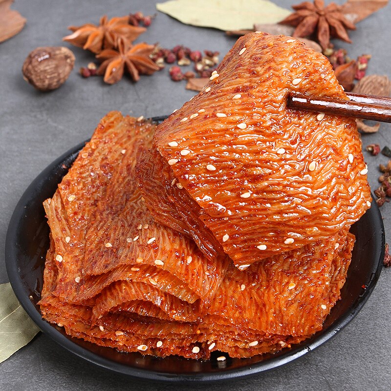 罗大超零食网红儿时甜味制作手工制手工麻辣怀旧豆腐干