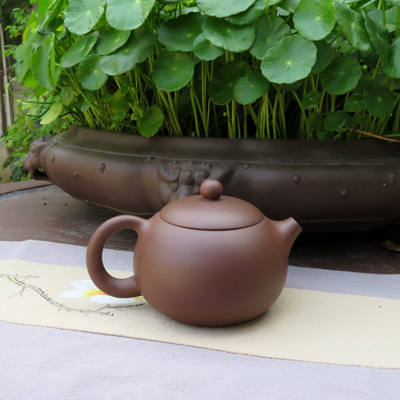 宜兴紫砂茶壶制壶名家蜀宝手工光壶西施崔国云300ml茶壶
