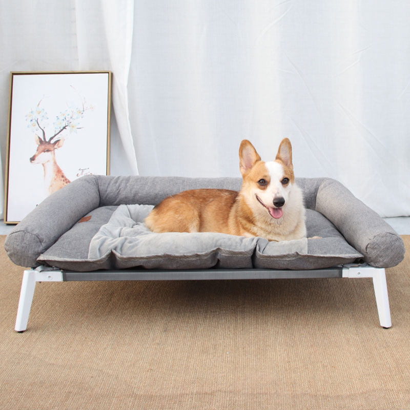 防潮四季通用狗床离地宠物宠物狗狗狗行军床铁艺床