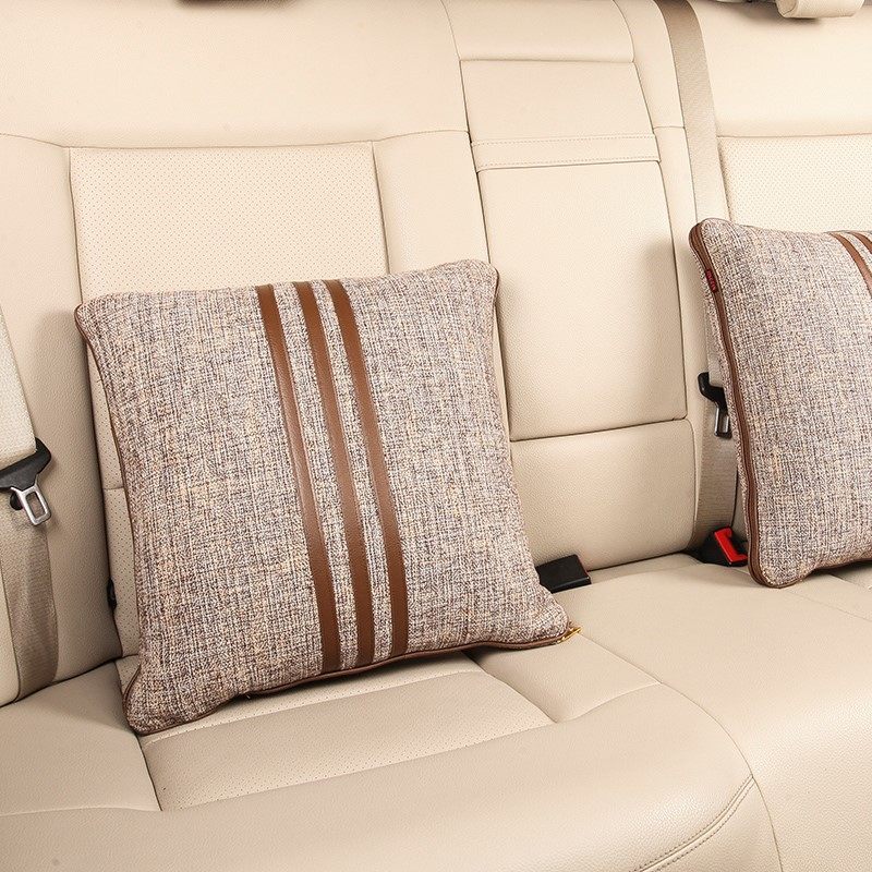 两用抱枕被子汽车腰枕车用后排头枕一对车内抱枕