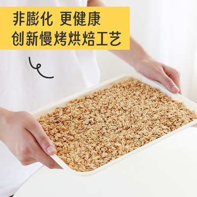 王饱饱燕麦片100g即食冲饮坚果黑巧早餐