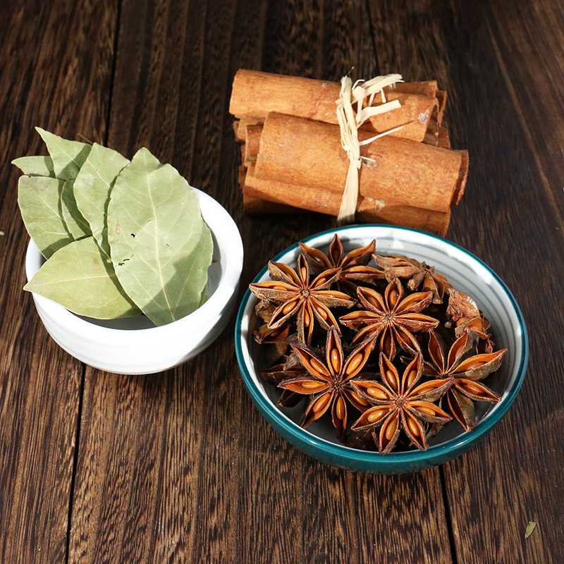 八角桂皮香叶陈皮辣椒草果甘草丁香孜然小茴香花椒