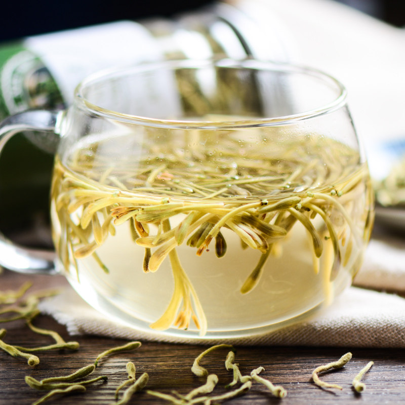 奥祥堂 金银花茶 花草茶 河南封丘花茶叶可搭配菊花茶30g