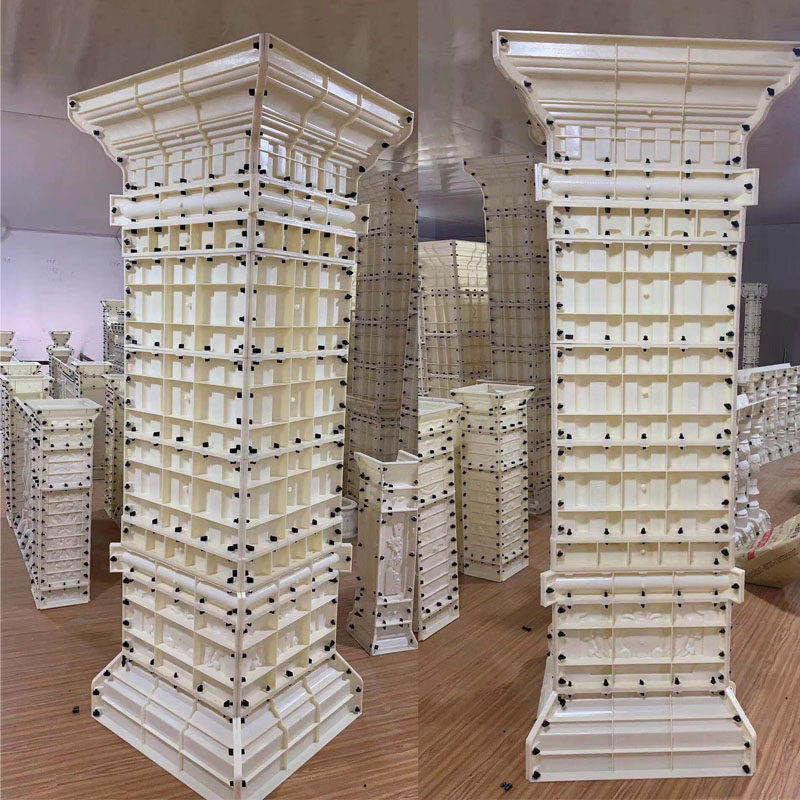 罗马建筑模板方形模具四方建筑方方柱水泥欧式建筑模板