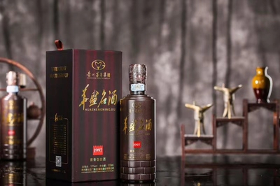 酱香型限量华盛名酒199753度500ml单瓶礼盒高端年份养生配制酒