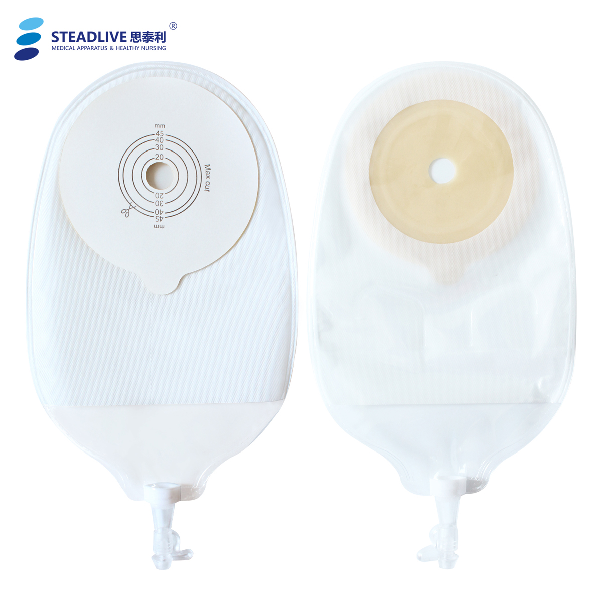 尿袋思泰泰利一件式尿路口袋膀胱全切一次性小便造口袋