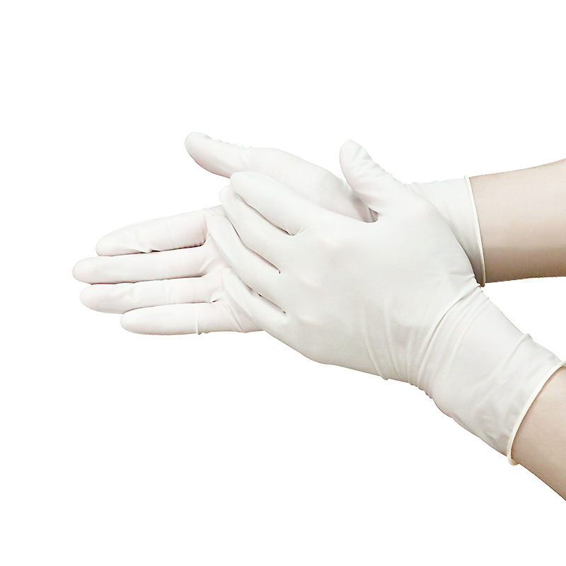 医用一次性橡胶手套家用加厚乳胶手套100副家务牙科检查实验室_双氙车