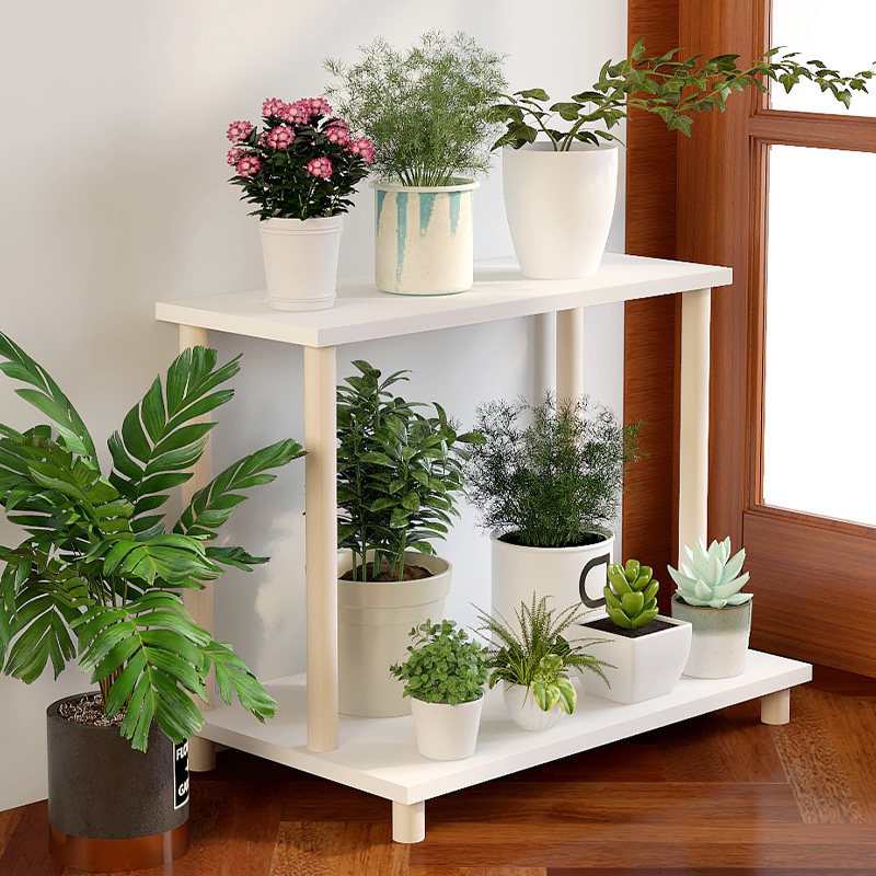 花架置物架阳台多层阶梯式花架子客厅可移动落地式梯形花架