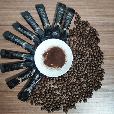 后谷伽伦黑咖啡30条装提神学生特浓脂减然赠品云南小粒速溶纯咖啡