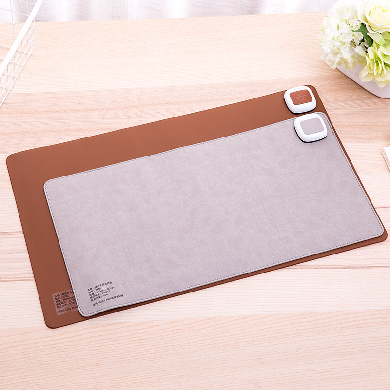 得力发热垫 商务鼠标加热垫 桌面暖手宝 办公室发热桌垫 安全速热