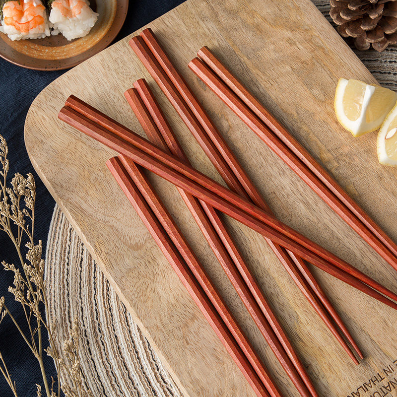 筷子日式木快天然制作手工制手工餐具创意家用筷子