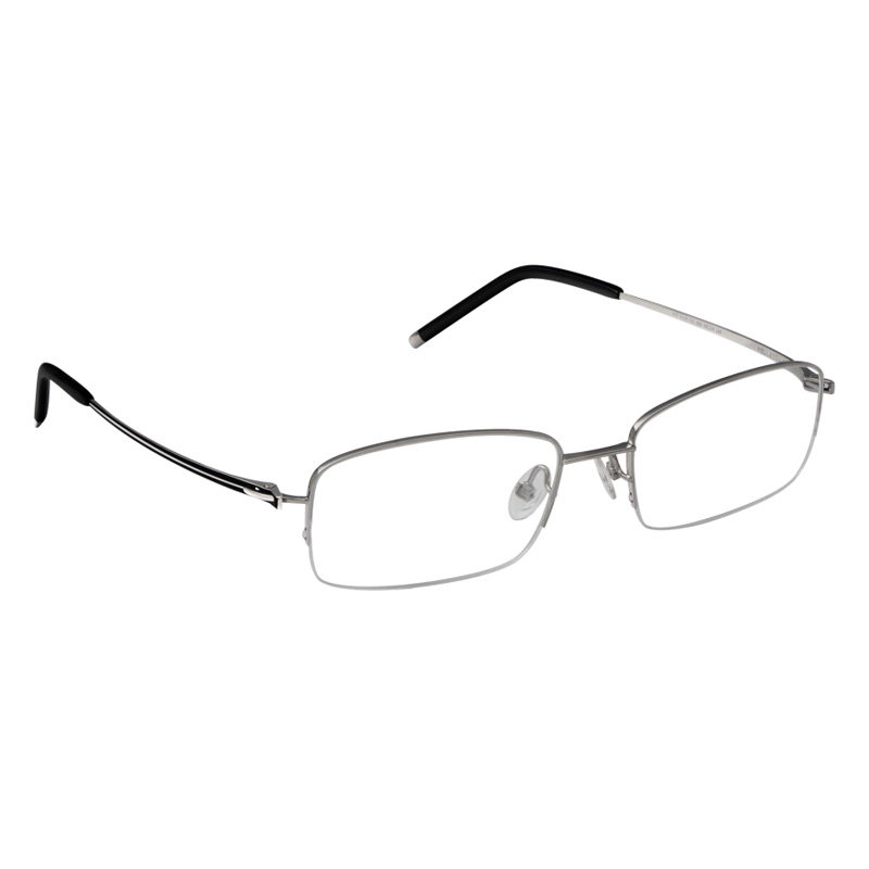 华尔诗丹眼镜架hellasdan半框纯钛近视近视眼眼镜男可眼镜架