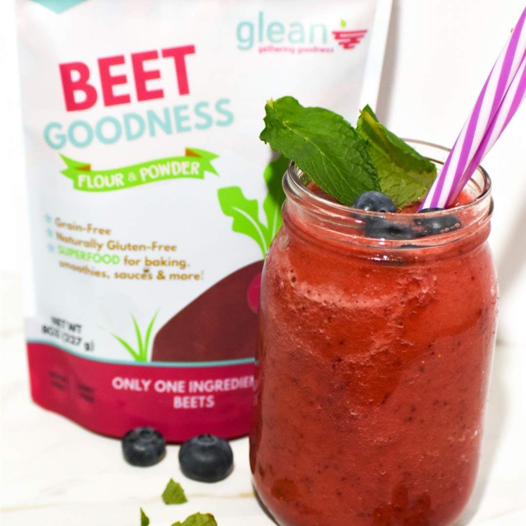 美国直邮gleanbeetrootflourglutenfreeketo生酮无麸甜菜其它饮品