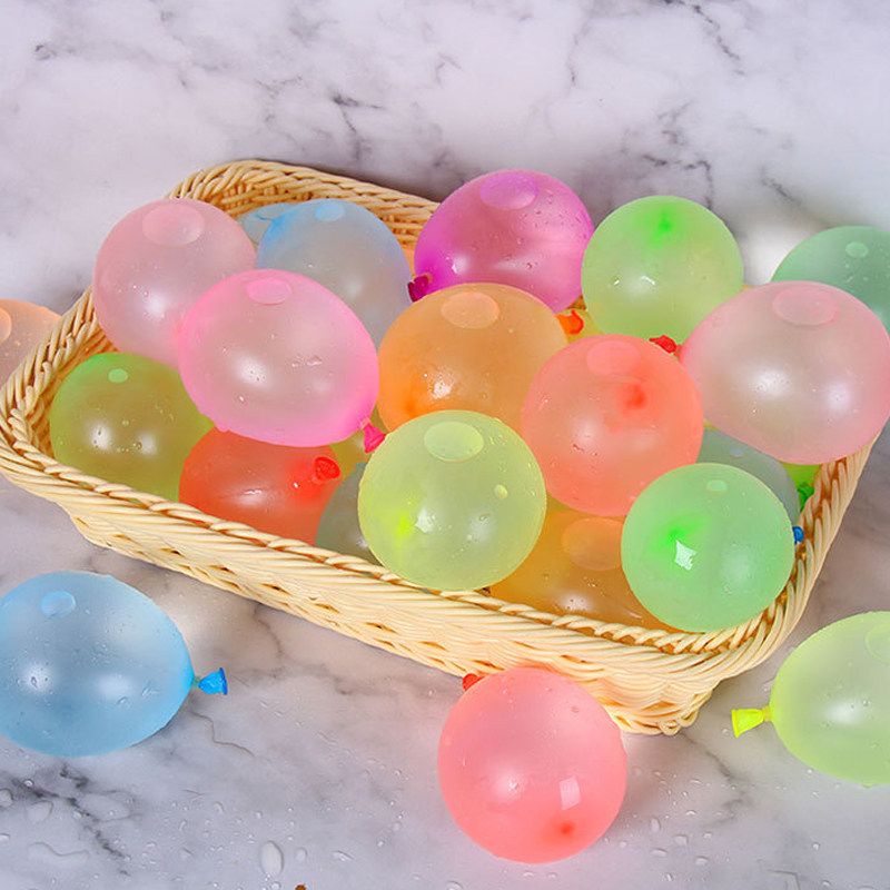 气球水气快速注水小号水球夏日户外水弹儿童气球