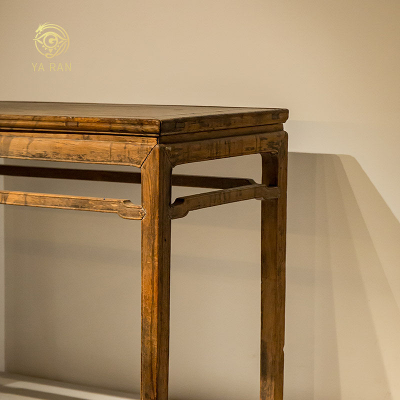 明代半桌老家画桌书桌收藏拍卖真品古董黄花梨装饰摆件