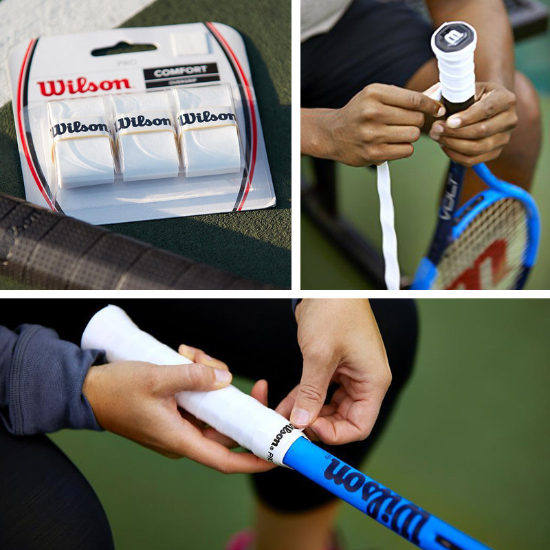 吸汗wilson威尔胜网球拍透气防滑手胶鱼竿绑带球拍手胶