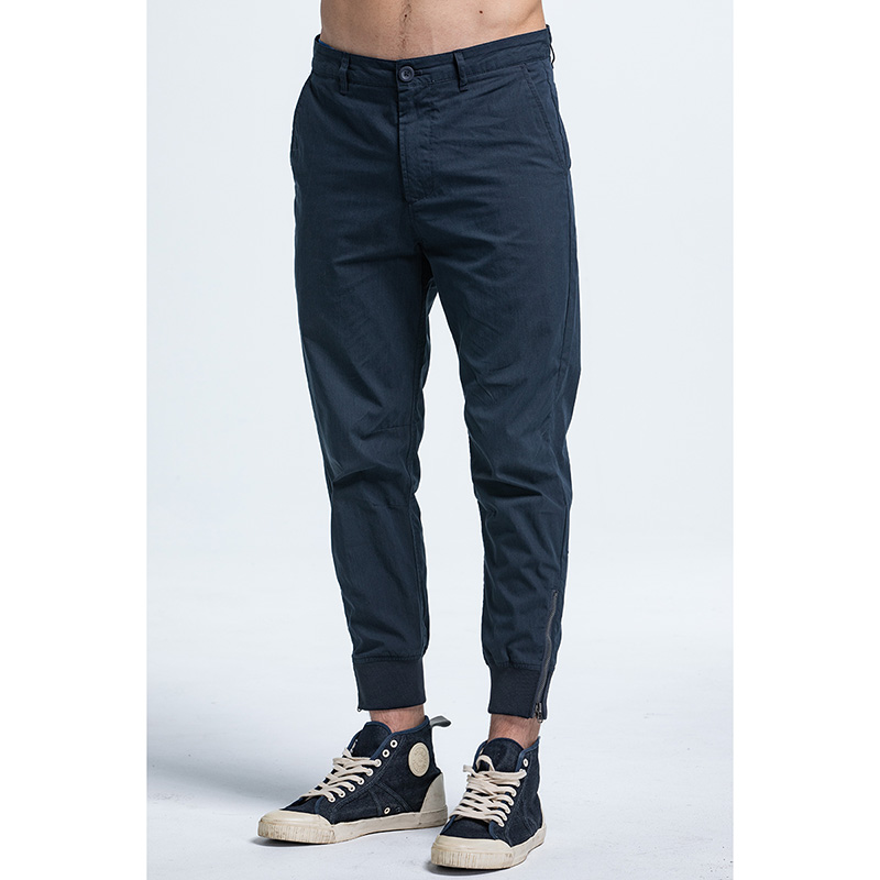 束脚工装裤男修身 男士收脚九分休闲裤 春秋款运动裤子ak男裤夏季