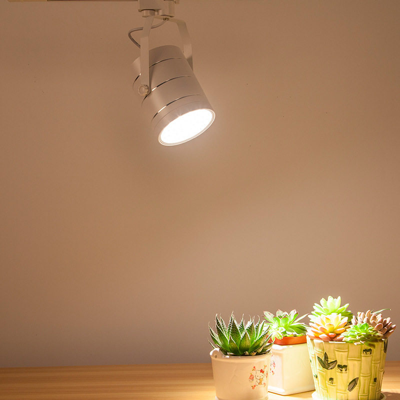 全光光谱led植物墙补光灯轨道射灯室内花卉植物生长灯