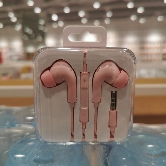 升级版立体声35mm接口入耳耳机hf248名创优品miniso普通有线耳机