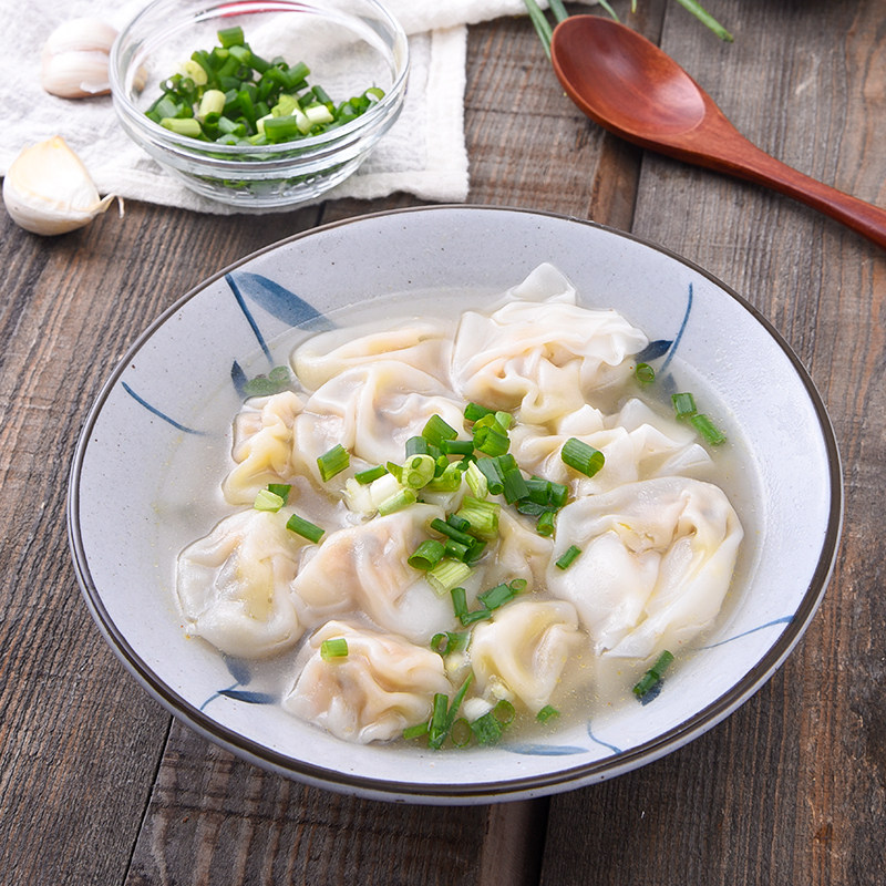 荠菜猪肉馄饨188g一包15只送料包忆江南美食 沃鲜汇生鲜超市