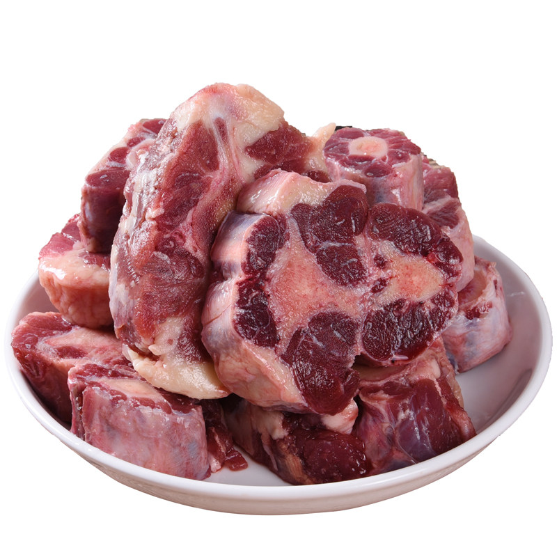 牛尾切块500g3份包邮江浙牛气十足去皮煲汤牛尾