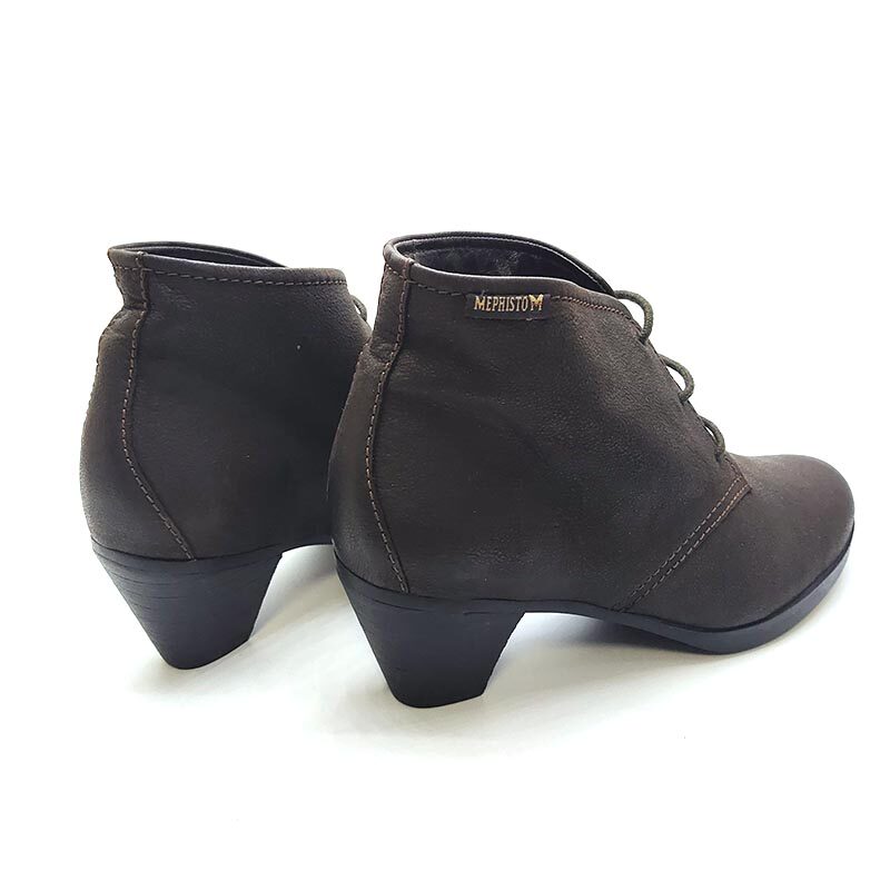 正品折扣mephisto马飞仕图女靴法国牛皮靴子短靴圆头时装靴