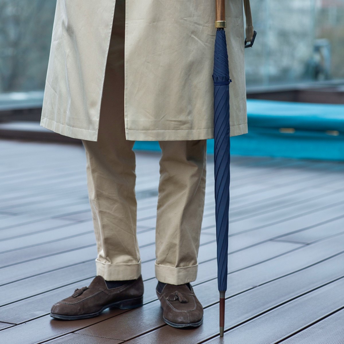 foxumbrellagt1经典硬木长柄绅士雨伞多色现货伞