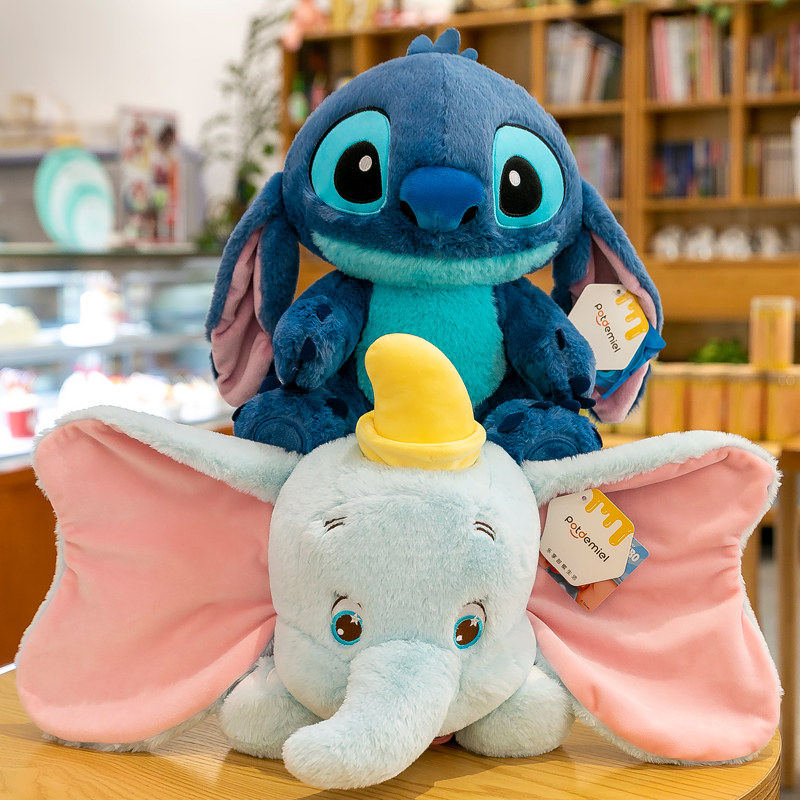 正品迪士尼小飞象公仔玩偶电影dumbo大象毛绒玩具布娃娃毛绒布艺类