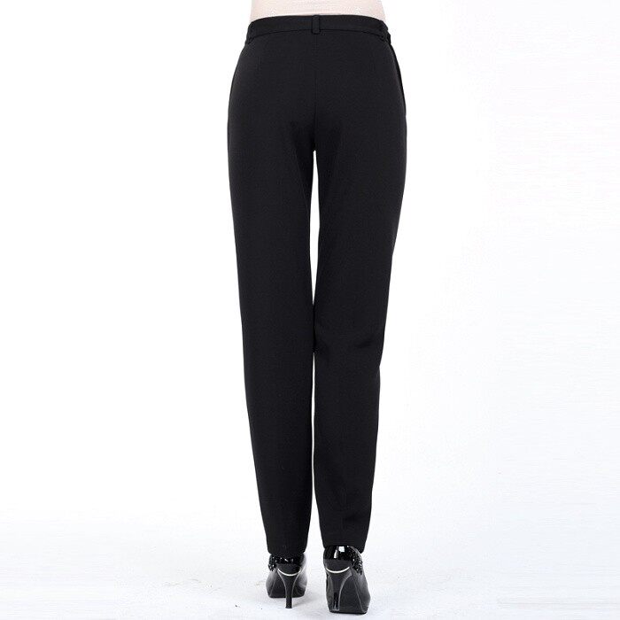 老年夏季侧边开扣妈妈中老年人女裤裤子老式休闲中老年女装