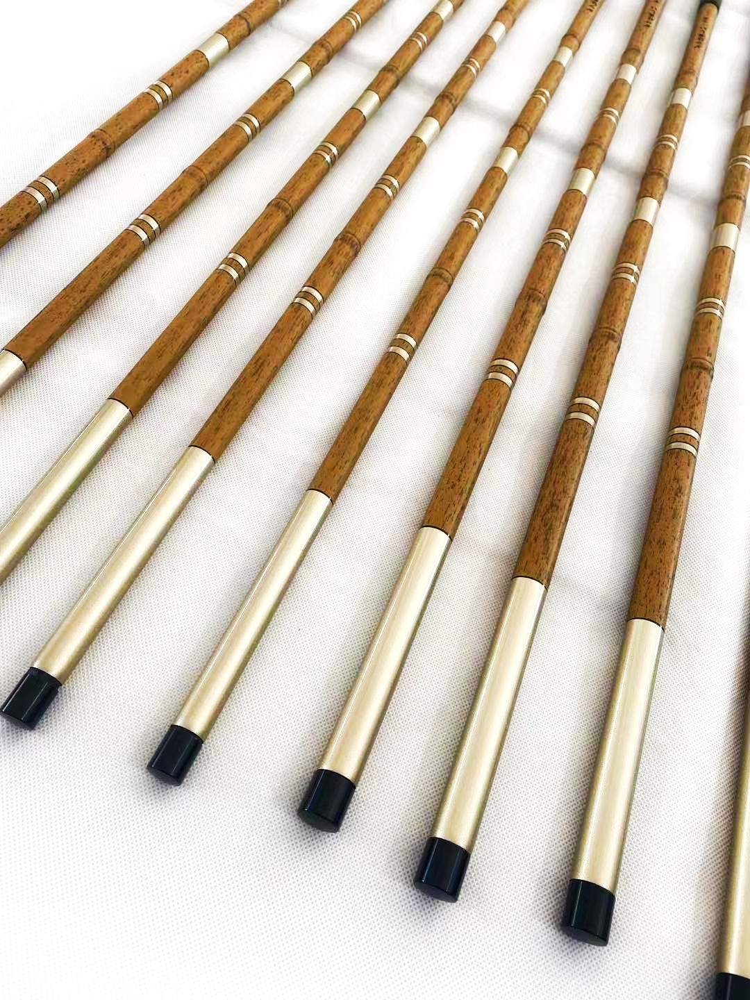 钓竿超轻日式复古竹节调高综合竿野碳素钓鱼台钓竿