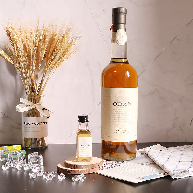 英国欧本14年苏格苏格兰兰高地区单一麦芽威士忌威士忌