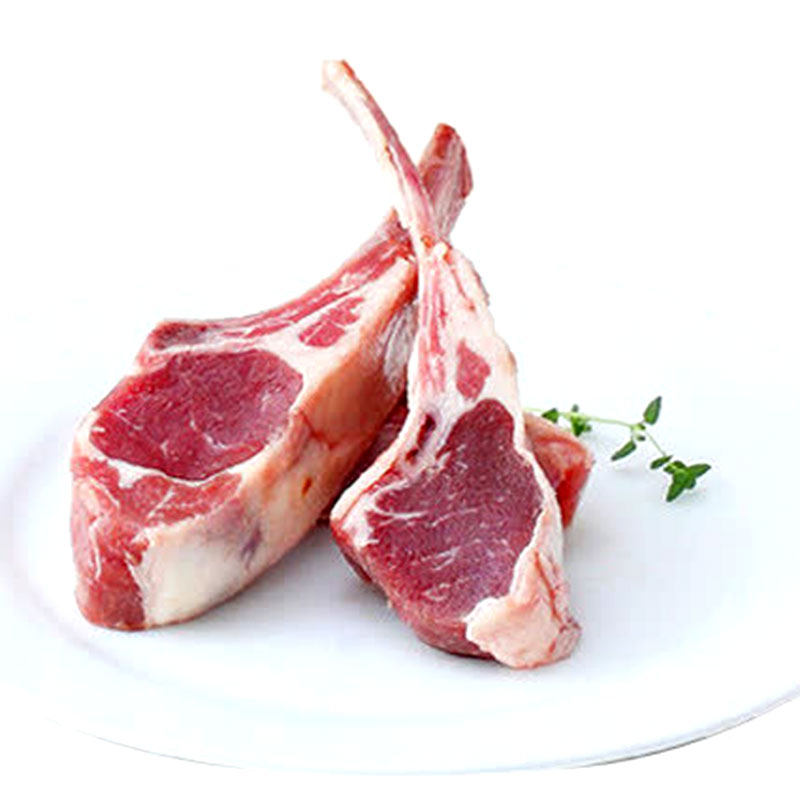 内蒙古单骨法排新鲜烧烤食材清真法式羊排羊肉内蒙直发品质