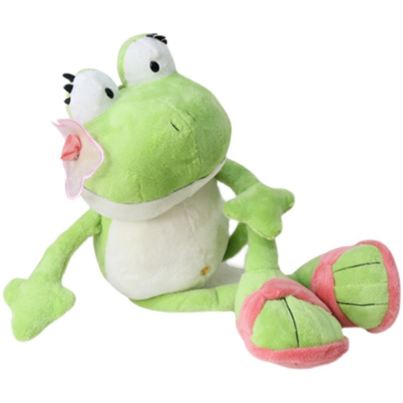 情侣绿色青蛙公仔毛绒玩具陪睡布娃娃长腿玩偶情人节毛绒