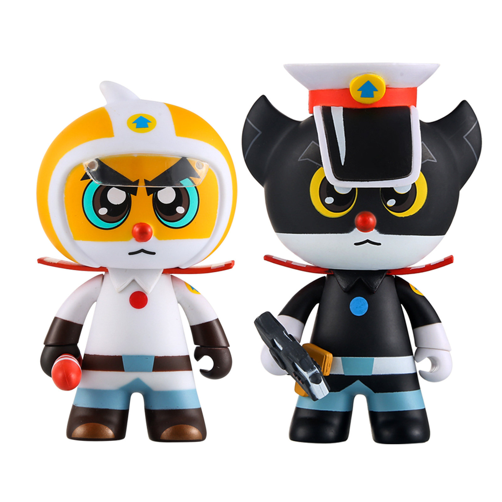 美影国漫动画正版黑猫警长玩具儿童手办模型礼物潮玩盲盒