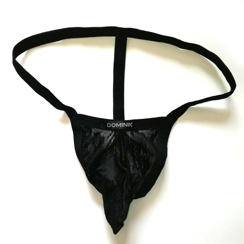 丁字裤杜米尼克男士网纱性感冰丝网眼男士内裤裤衩男丁字裤