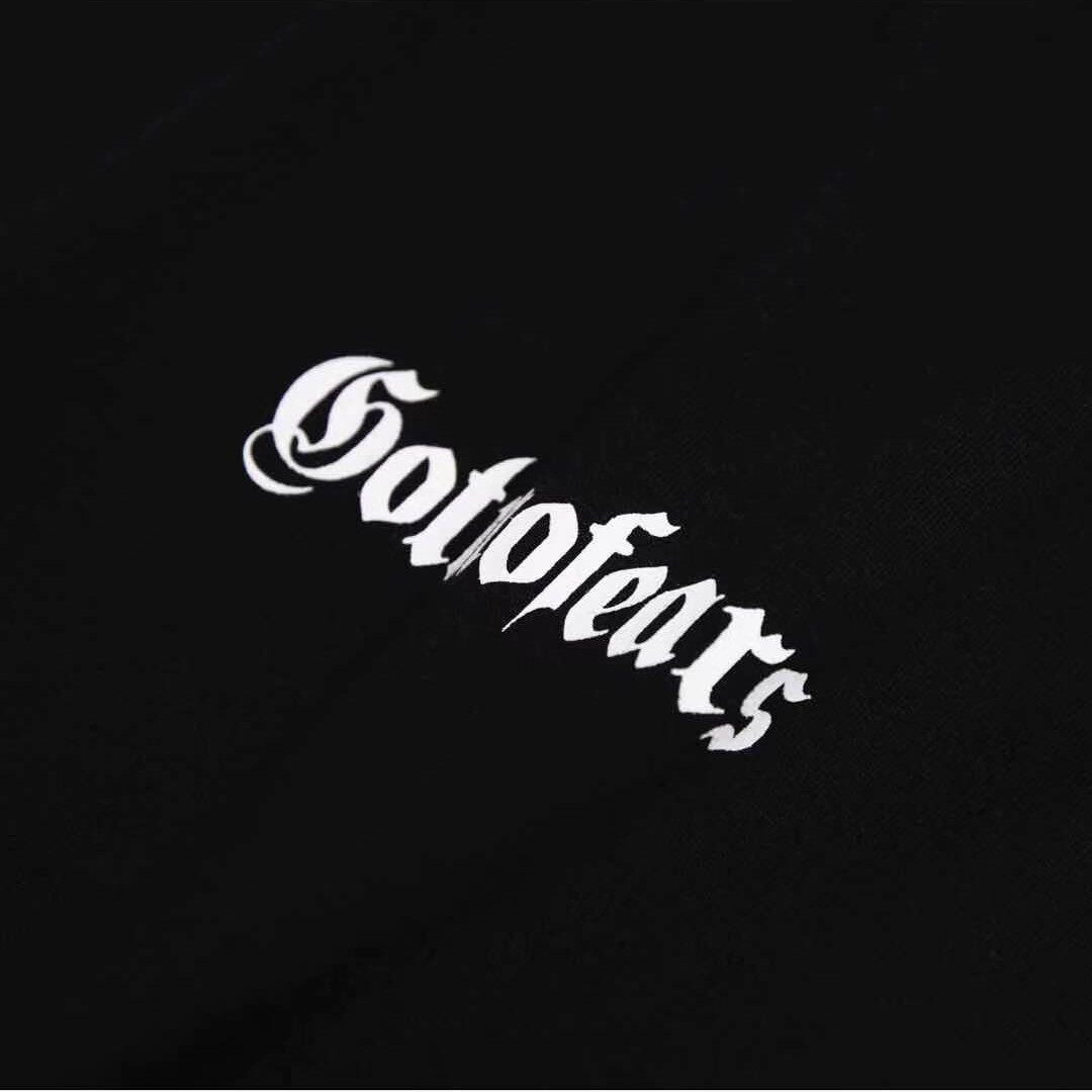 罗志祥gotnofears正品rockstaroversizedtee宽松星星短袖男女t恤