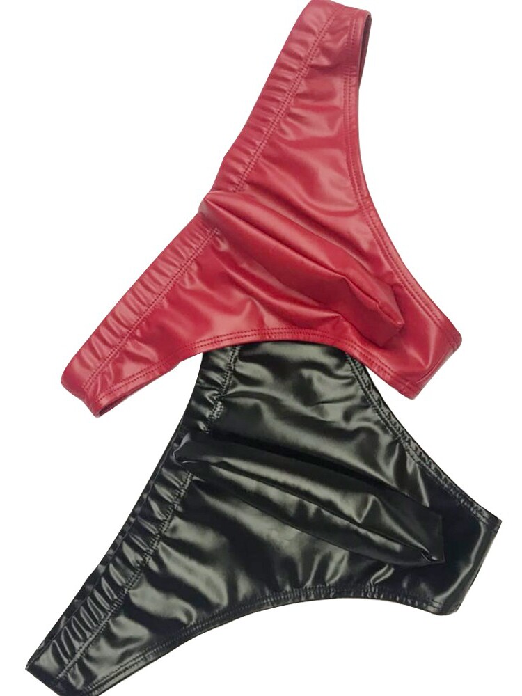 新品乳胶氨枪分离内裤jj情趣内衣nk19性感个性定制男三角内裤