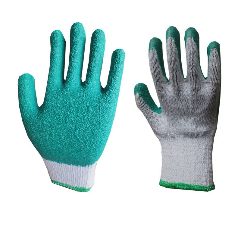 包邮挂胶手套防护浸胶工作乳胶棉线耐磨劳保手部防护用品