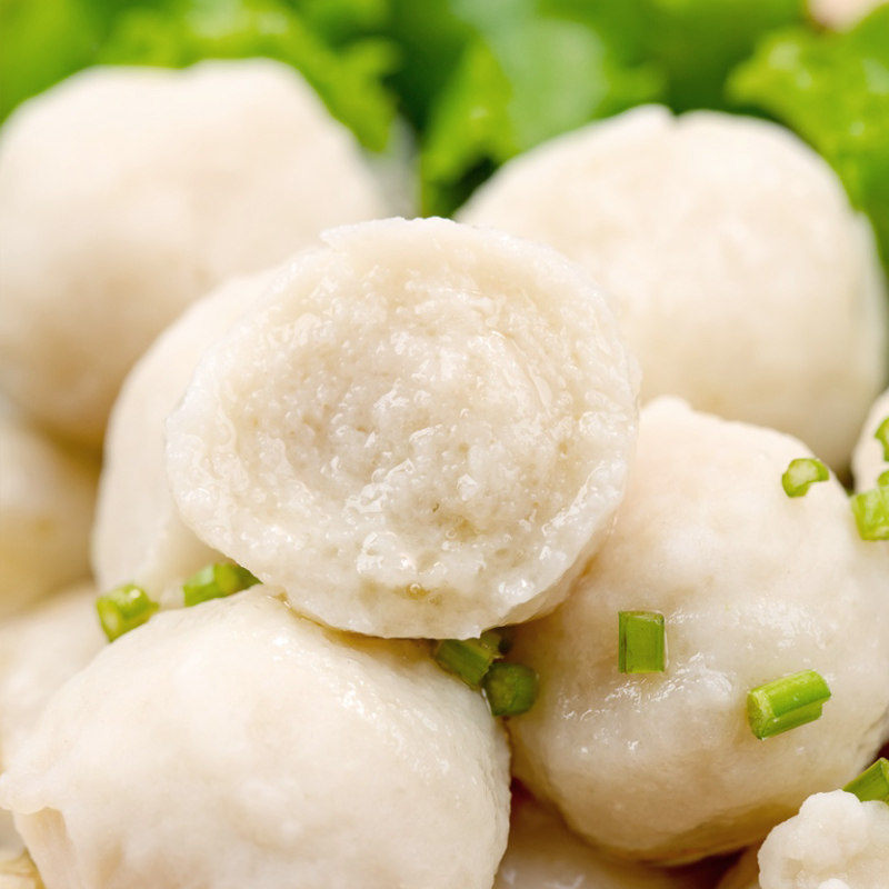 肉丸惠发鸡脯鸡胸丸子健身冷冻半成品火锅关东鸡肉丸